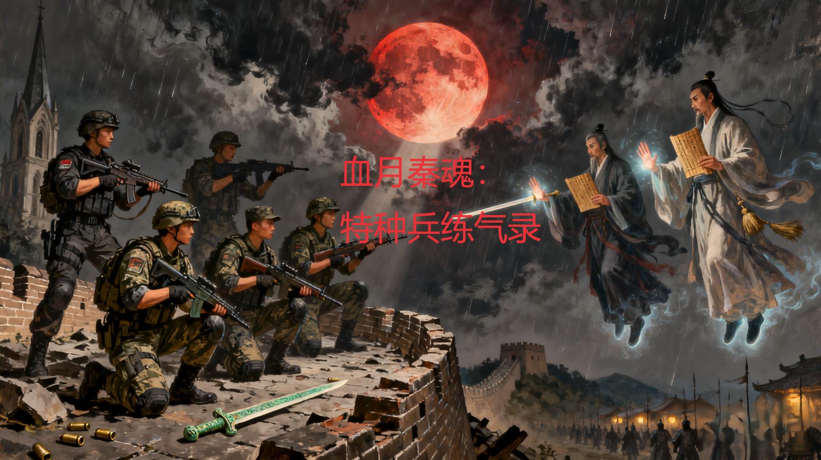 血月秦魂特种兵炼气录