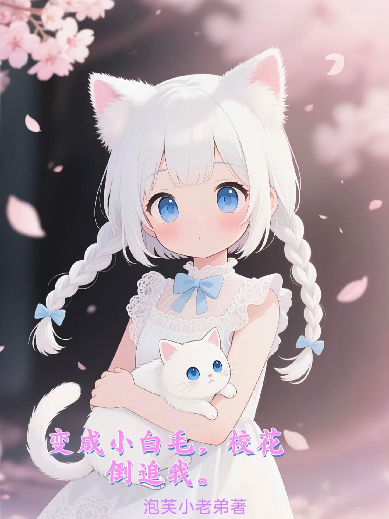 变成小白毛校花倒追我